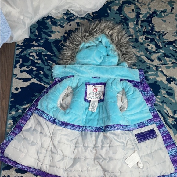 Free Country Kids' Jacket in Purple and Blue - Picture 2 of 7